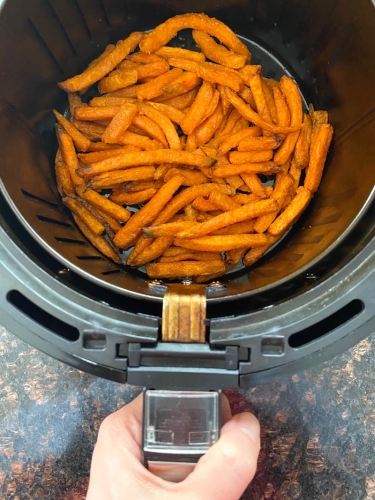 Air Fryer Frozen Sweet Potato Fries