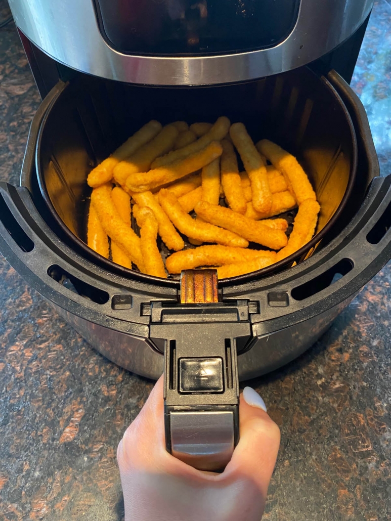 cooking chicken fries in air fryer 