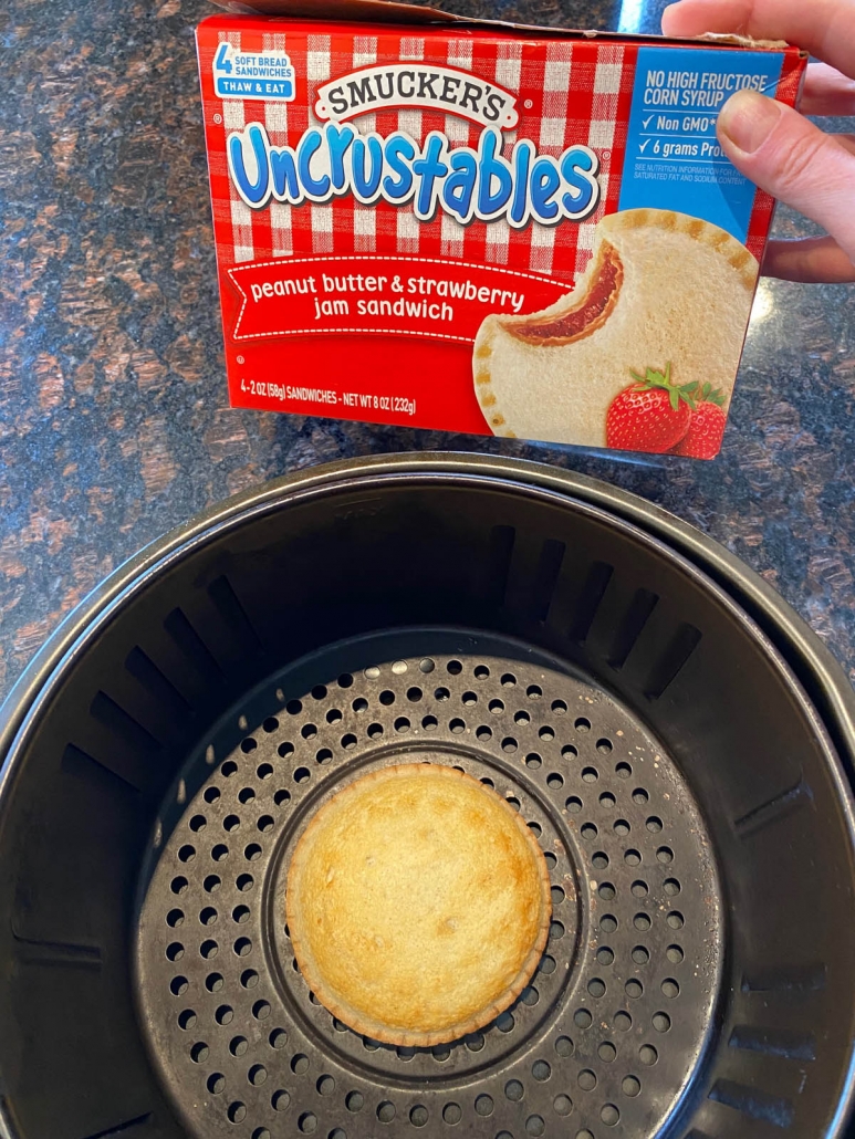 Air Fryer Uncrustable