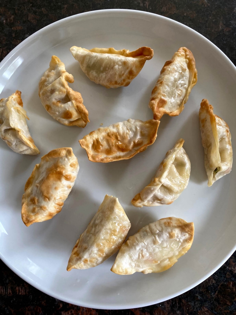 air fried potstickers