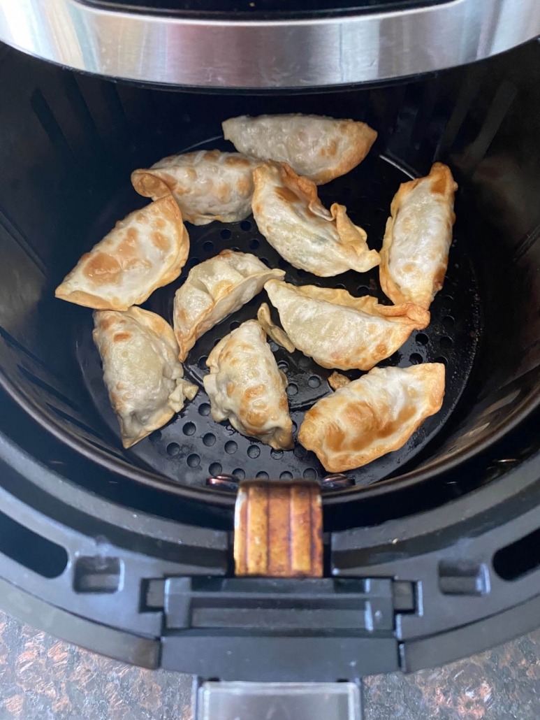 how to cook frozen potstickers in the air fryer