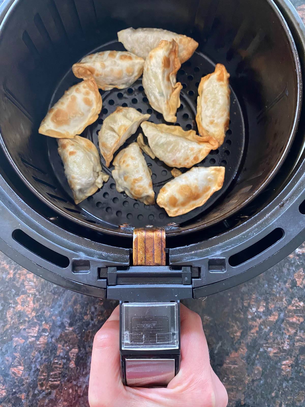 Air Fryer Frozen Potstickers Melanie Cooks
