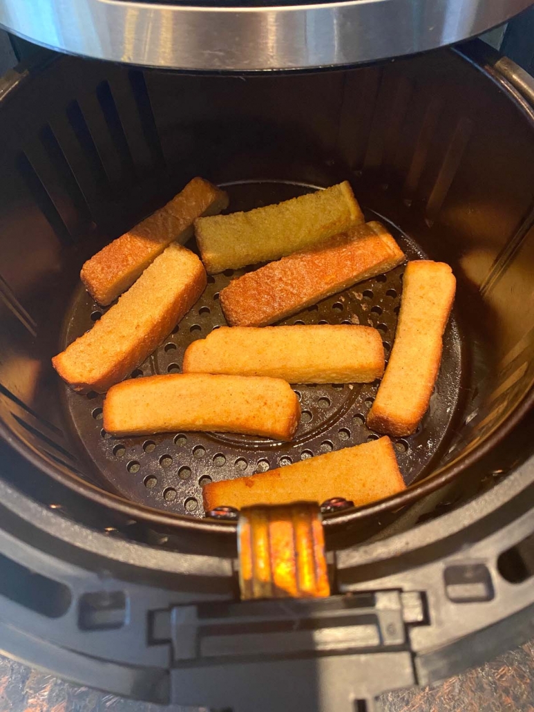 frozen french toast sticks in the air fryer