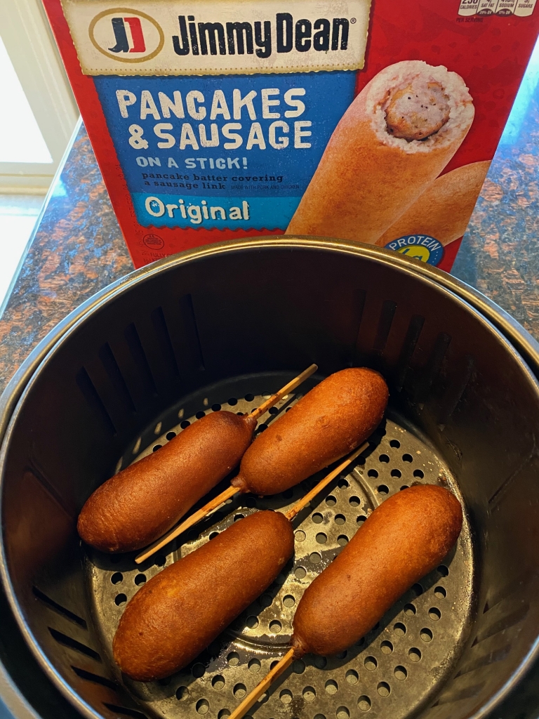Jimmy Dean Pancake And Sausage On A Stick In Air Fryer
