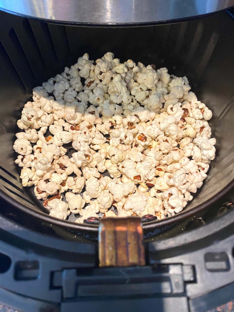 popcorn in the air fryer