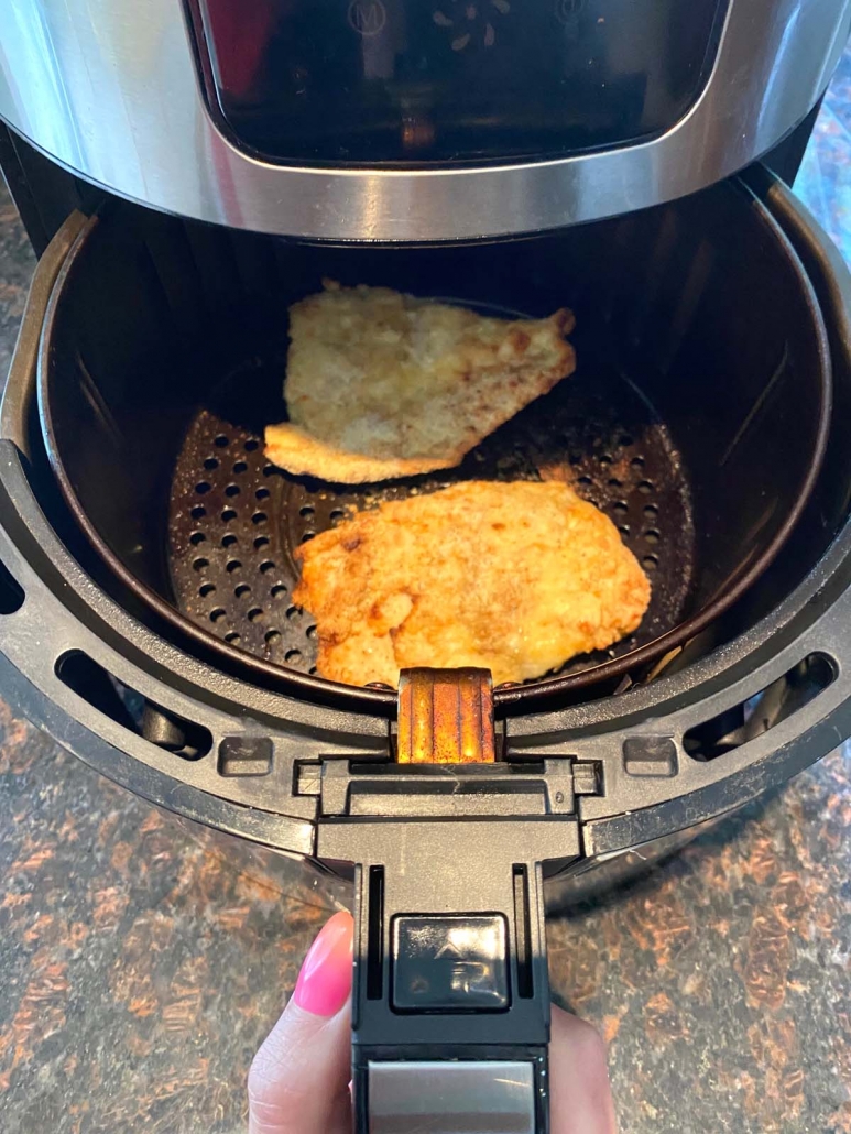 Air Fryer Almond Flour Breaded Chicken Keto Low Carb Melanie Cooks
