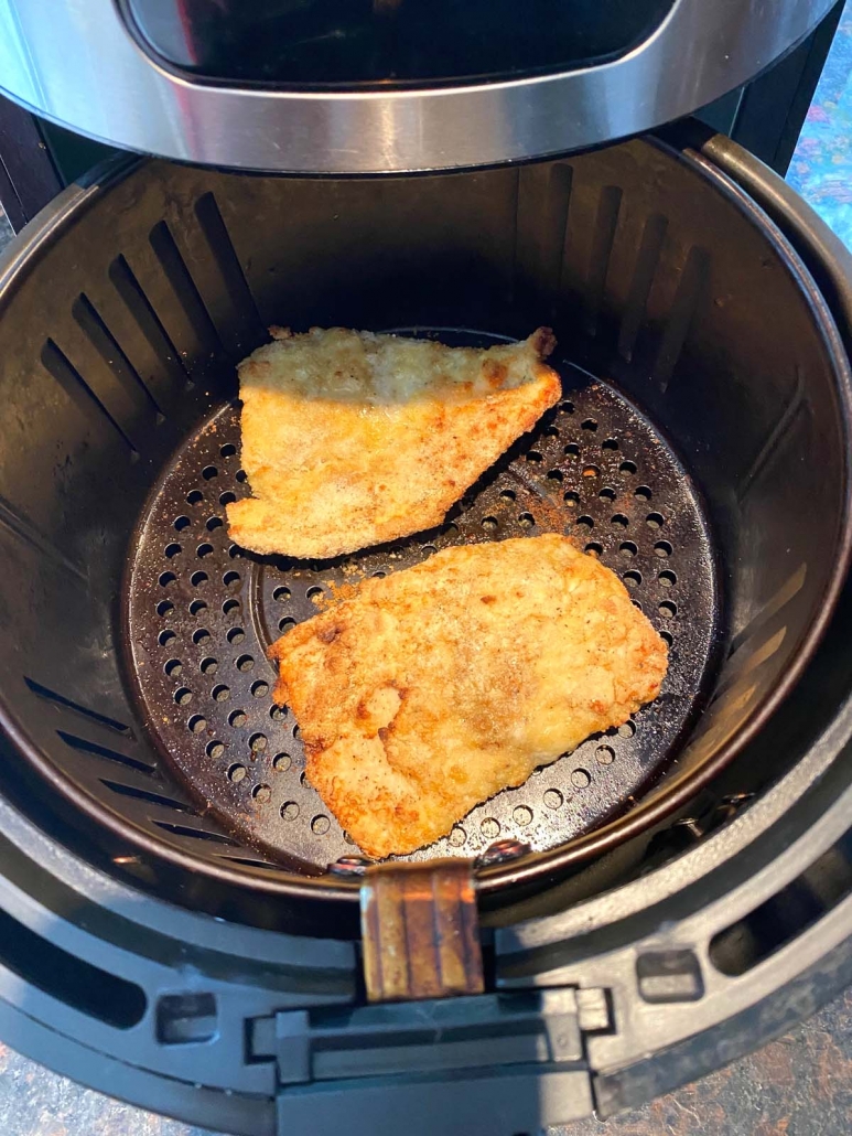 low carb air fried breaded chicken 