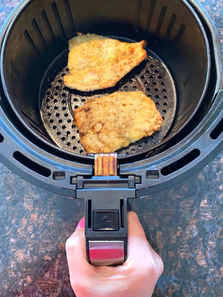 almond flour breaded chicken in the air fryer