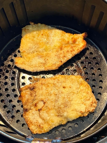 almond flour breaded chicken air fryer keto recipe