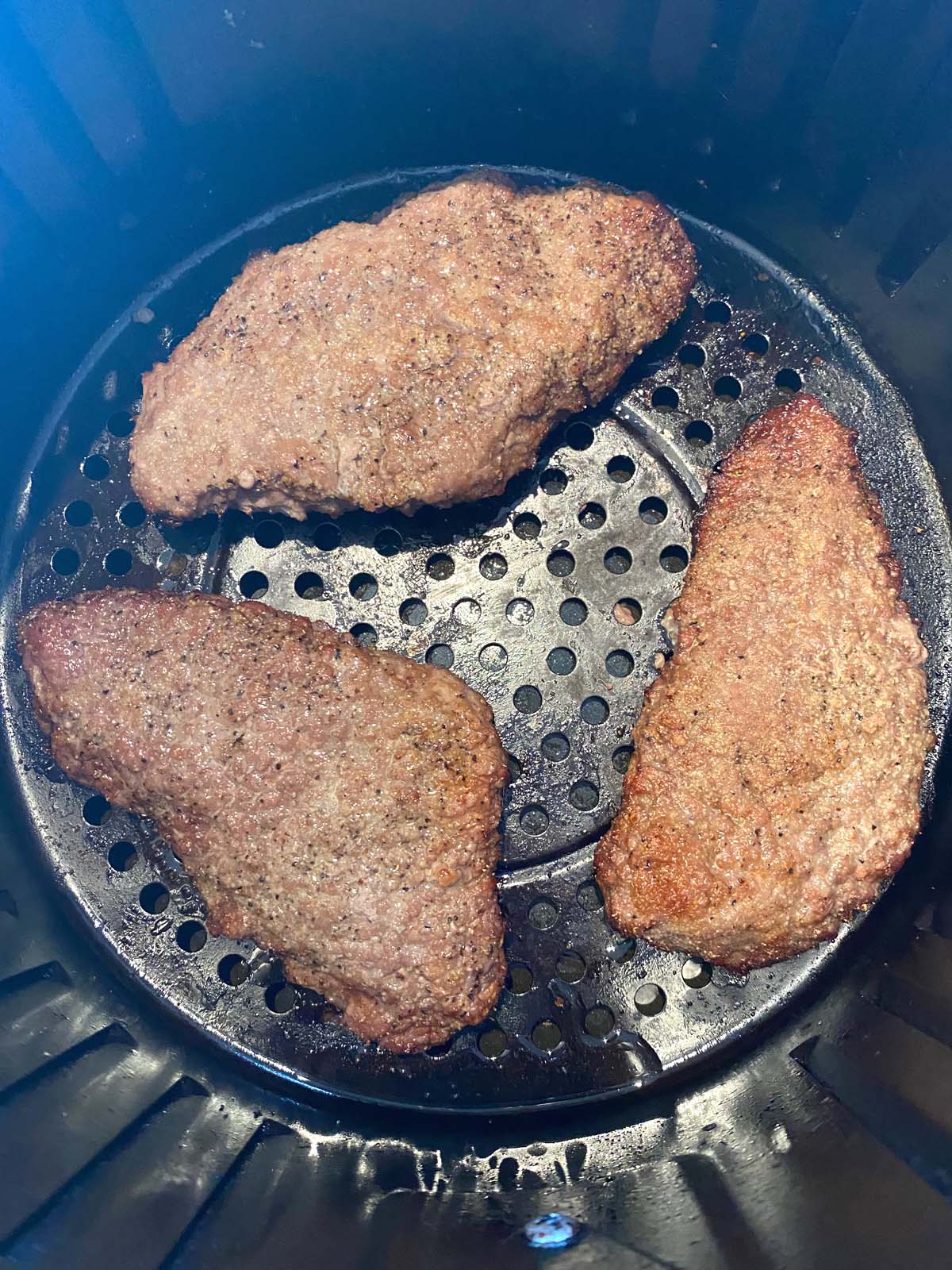 Air Fryer Cube Steak Recipe Melanie Cooks