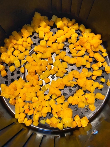 Air Fryer Frozen Cubed Butternut Squash