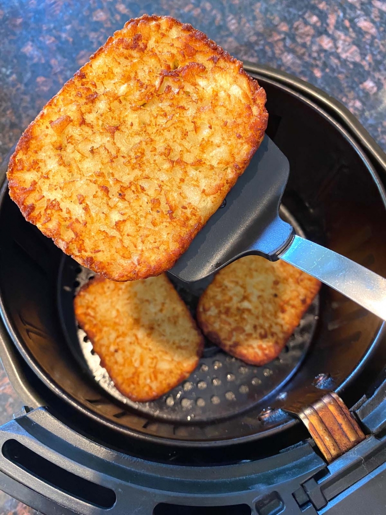 Air Fryer Hashbrown Patties - The Recipe Rebel