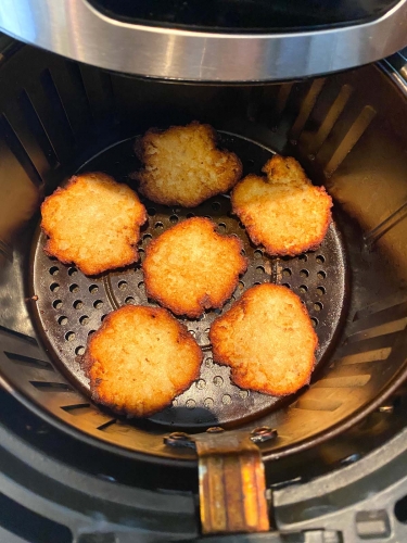 Trader Joe's Frozen Latkes Potato Pancakes In The Air Fryer