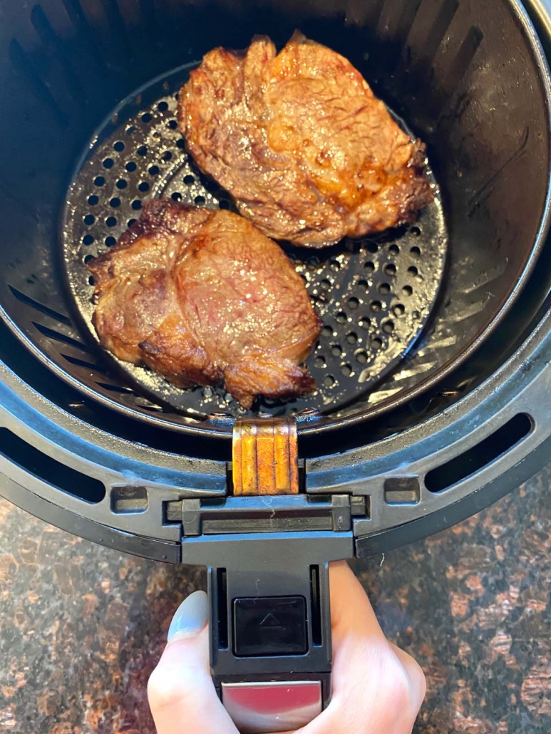 air-fried ribeye steaks 