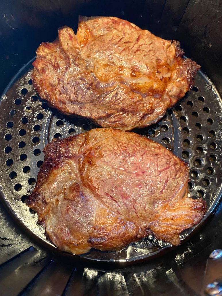 air fryer ribeye steaks 
