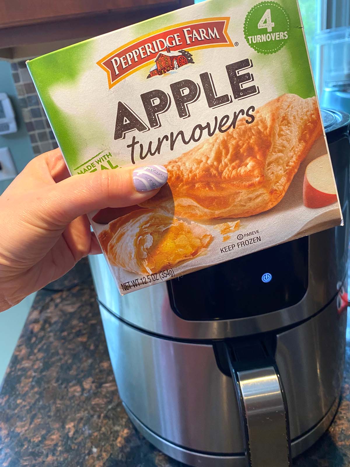 Frozen Apple Turnovers In The Air Fryer Melanie Cooks