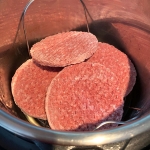 Instant Pot Frozen Burgers