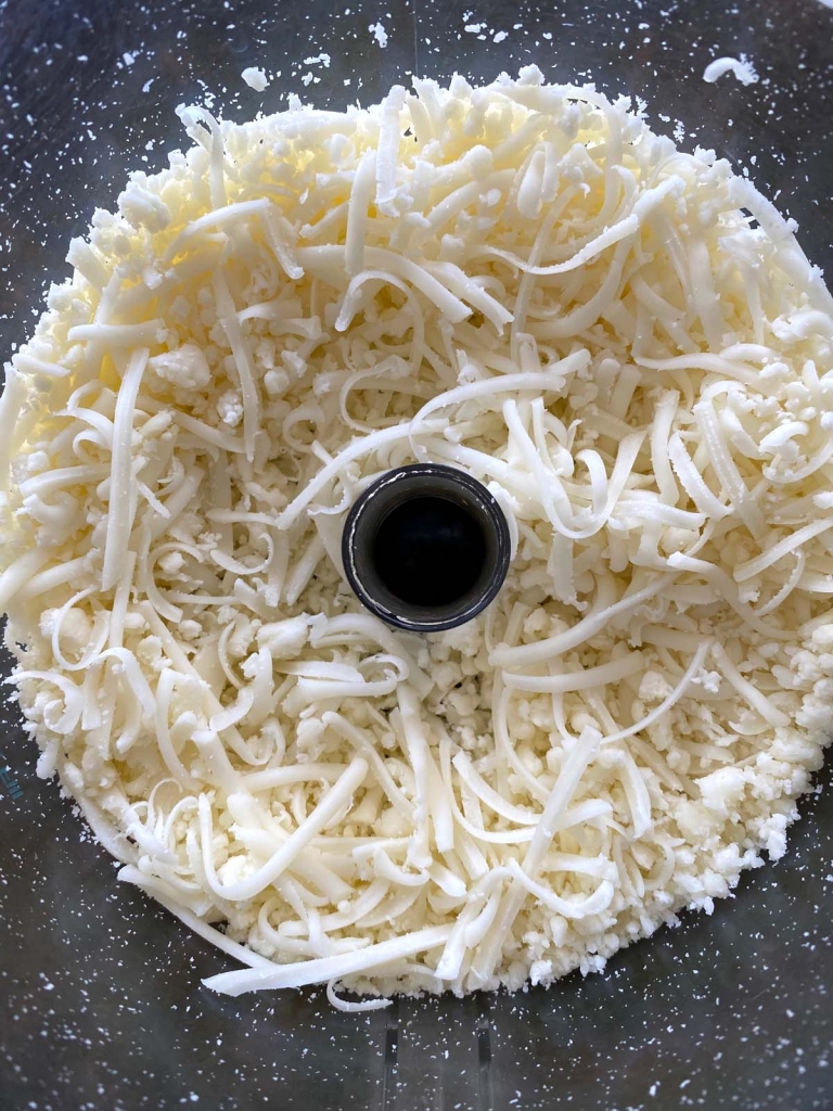 Food Processor Shredded Cheese