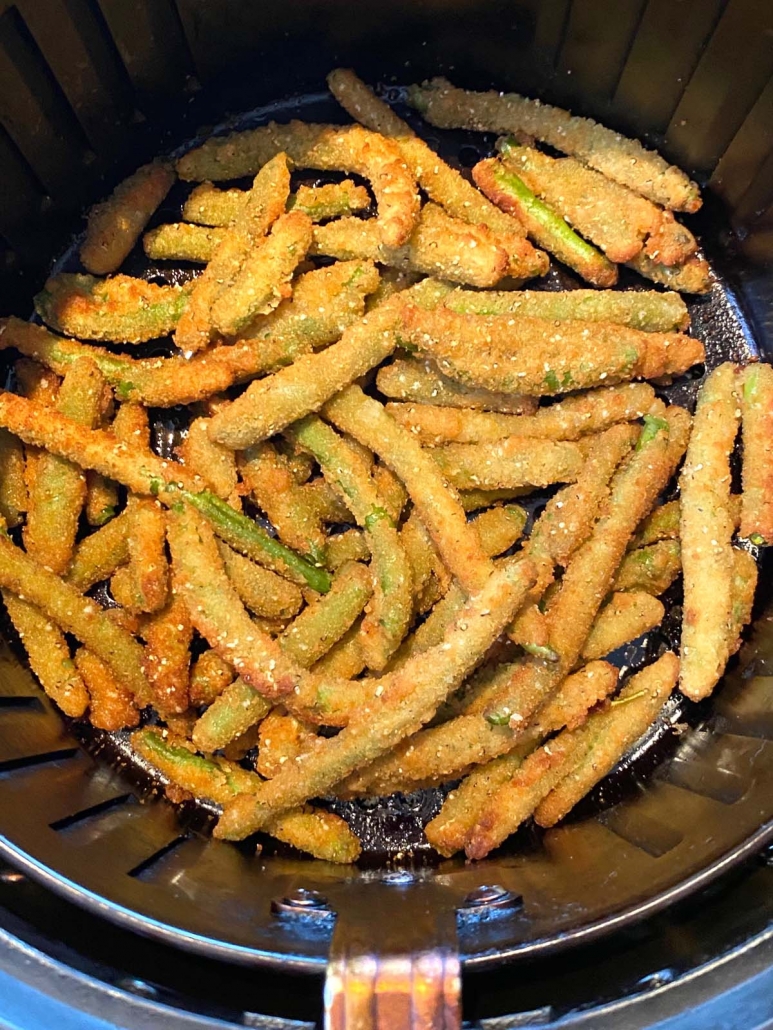 crispy green beans in air fryer