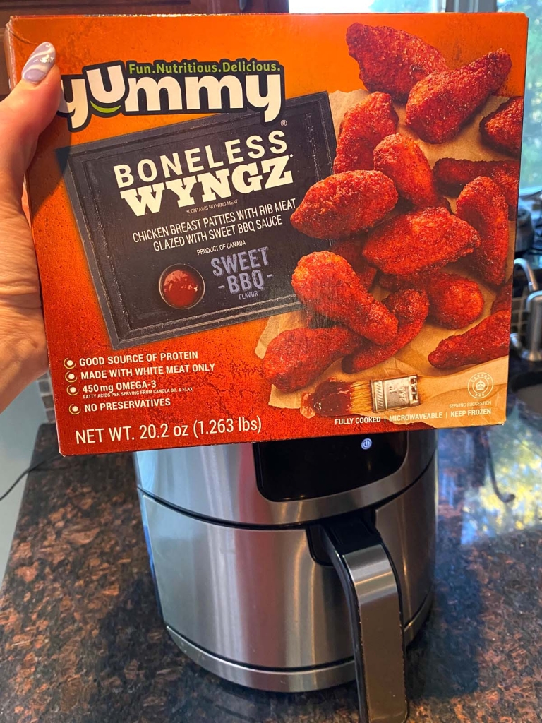 Frozen Boneless Wings In The Air Fryer Melanie Cooks