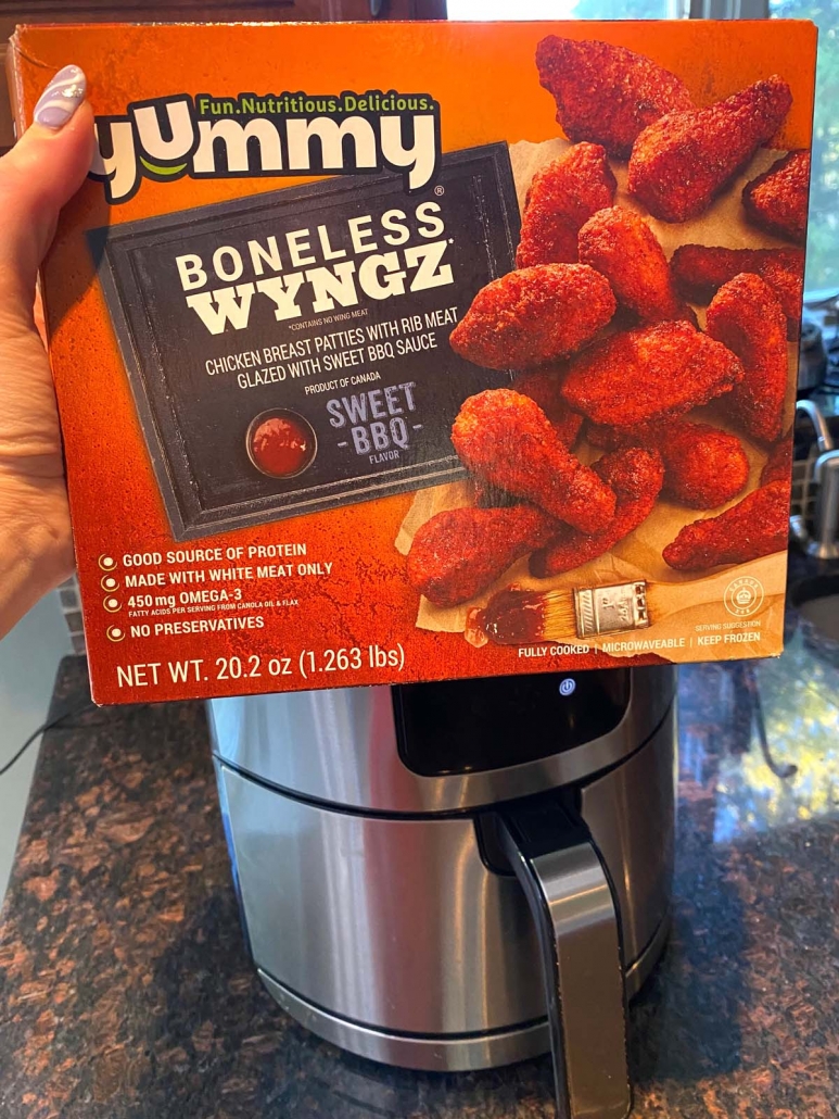 Frozen Chicken Wings in the Air Fryer