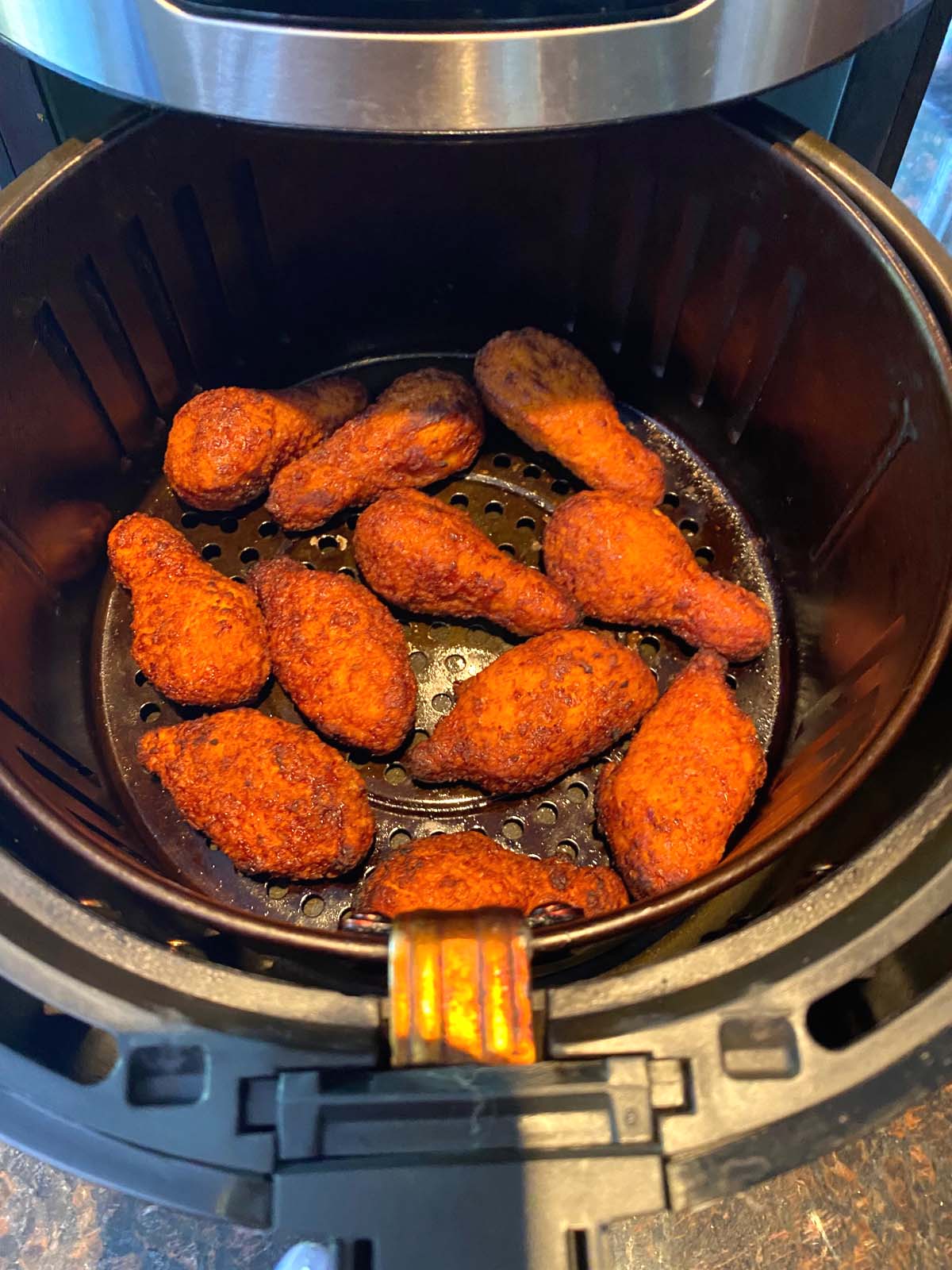 Frozen Boneless Wings In The Air Fryer Melanie Cooks