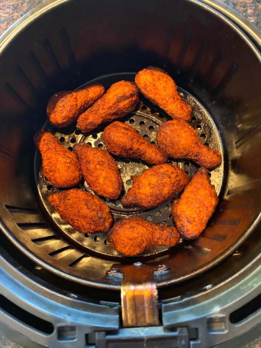 Air fryer frozen boneless wings (5)