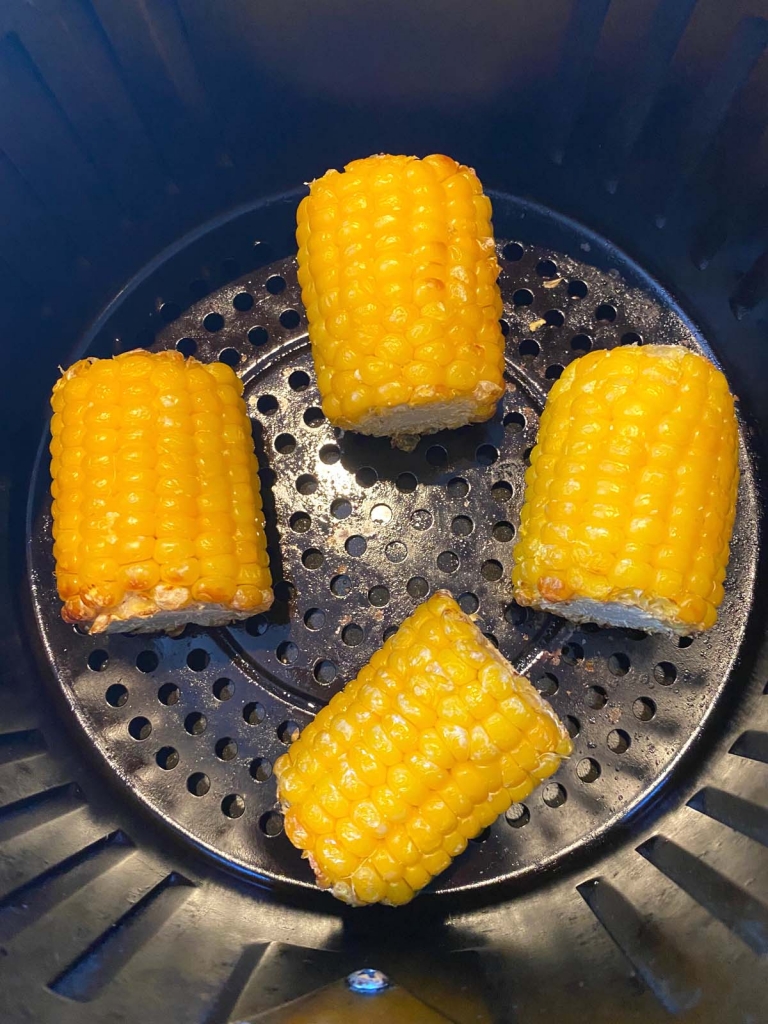 Air Fryer Frozen Corn On The Cob