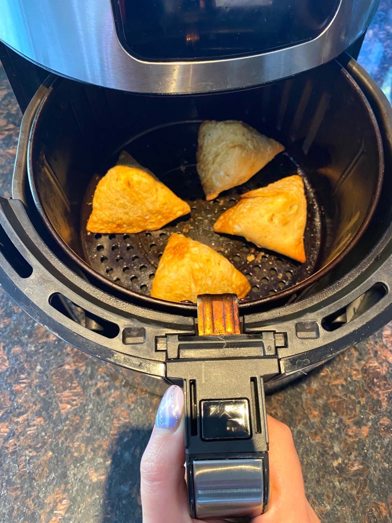 frozen samosas in air fryer