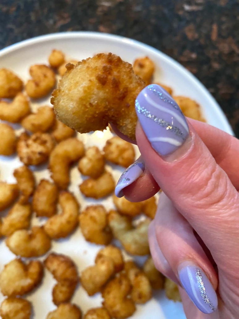 Crispy Air Fried Popcorn Shrimp