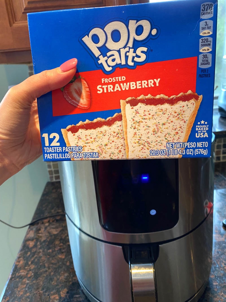 air frying pop tarts