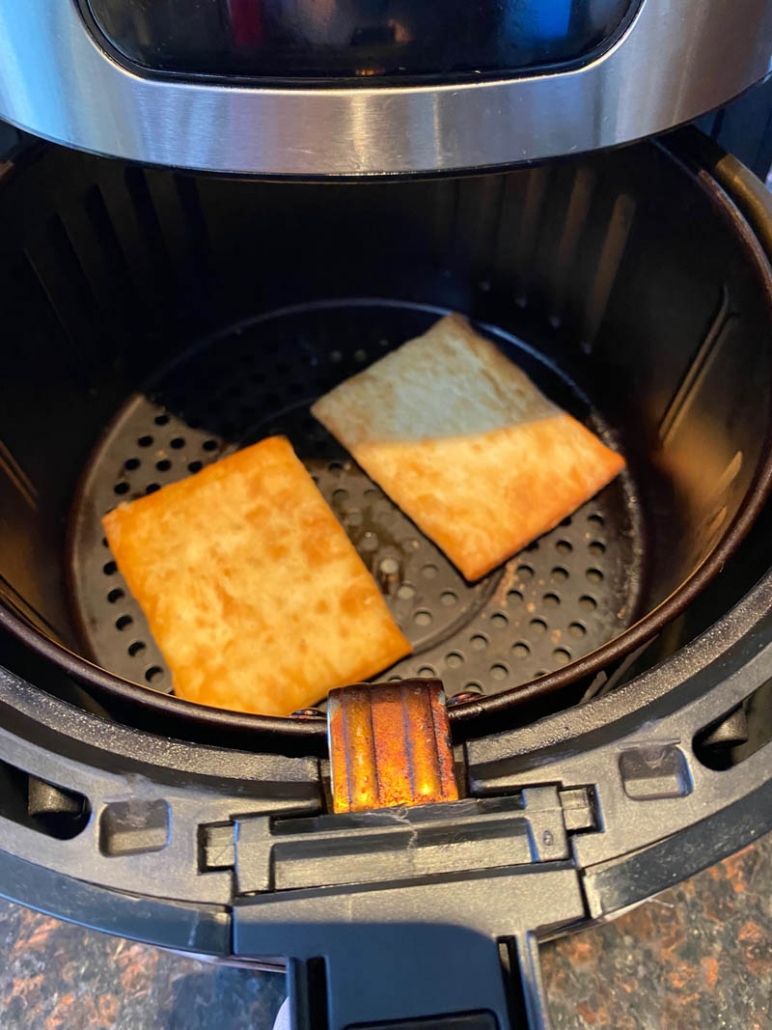 toaster strudel in air fryer