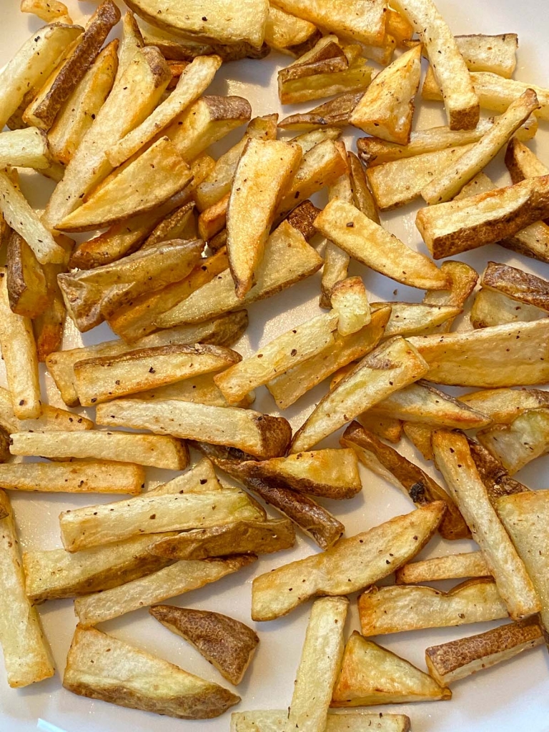 Homemade French Fries In The Air Fryer