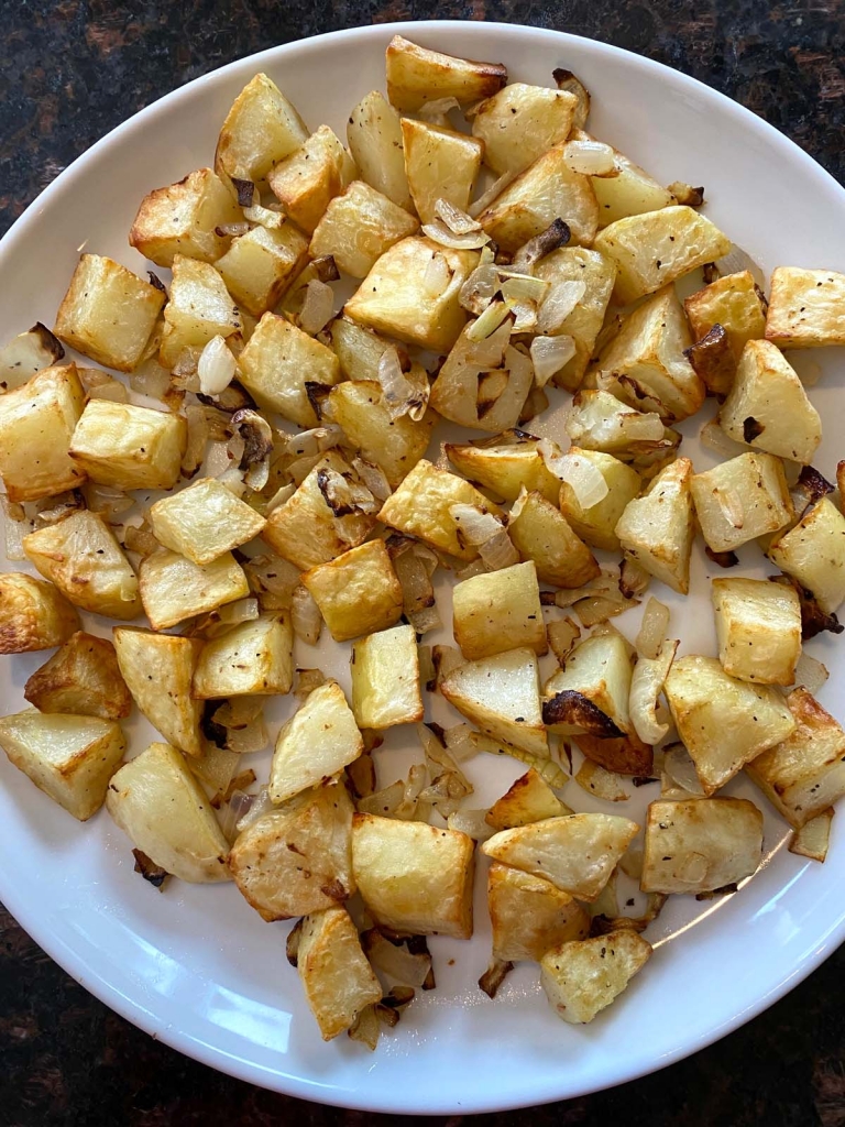 Air Fryer Potatoes And Onions