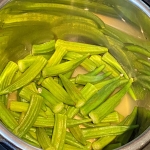 Instant Pot Frozen Okra