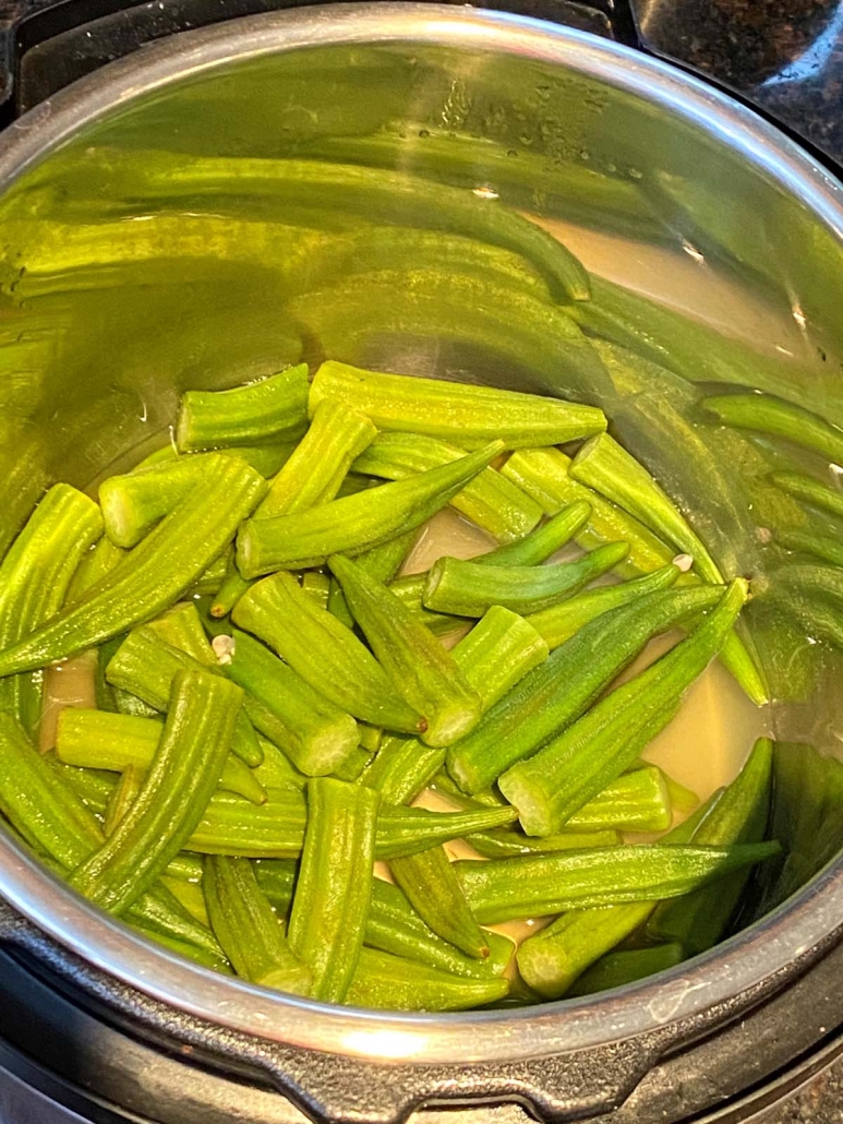 okra in the instant pot