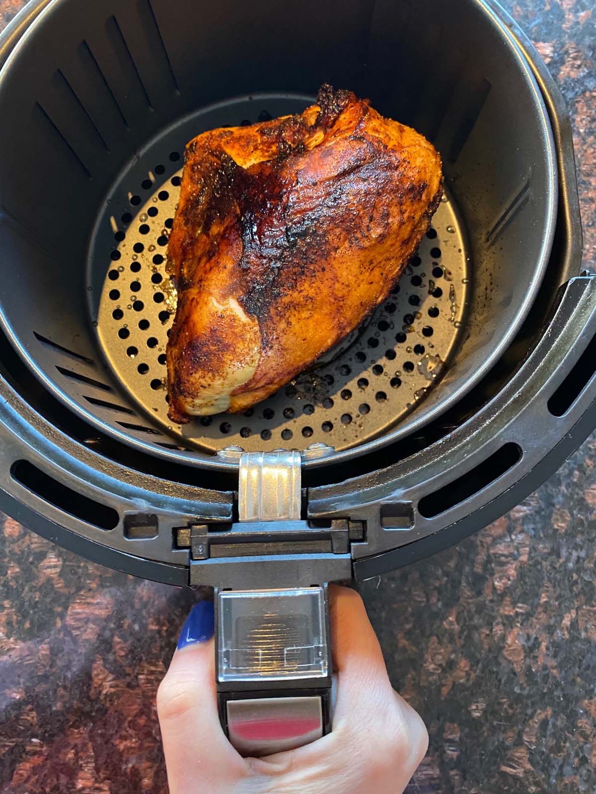 Air Fryer BoneIn Chicken Breast Melanie Cooks