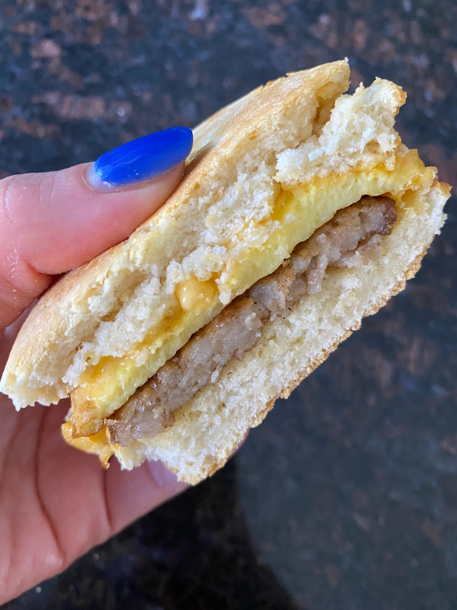 Air Fryer Breakfast Sandwich On the Go