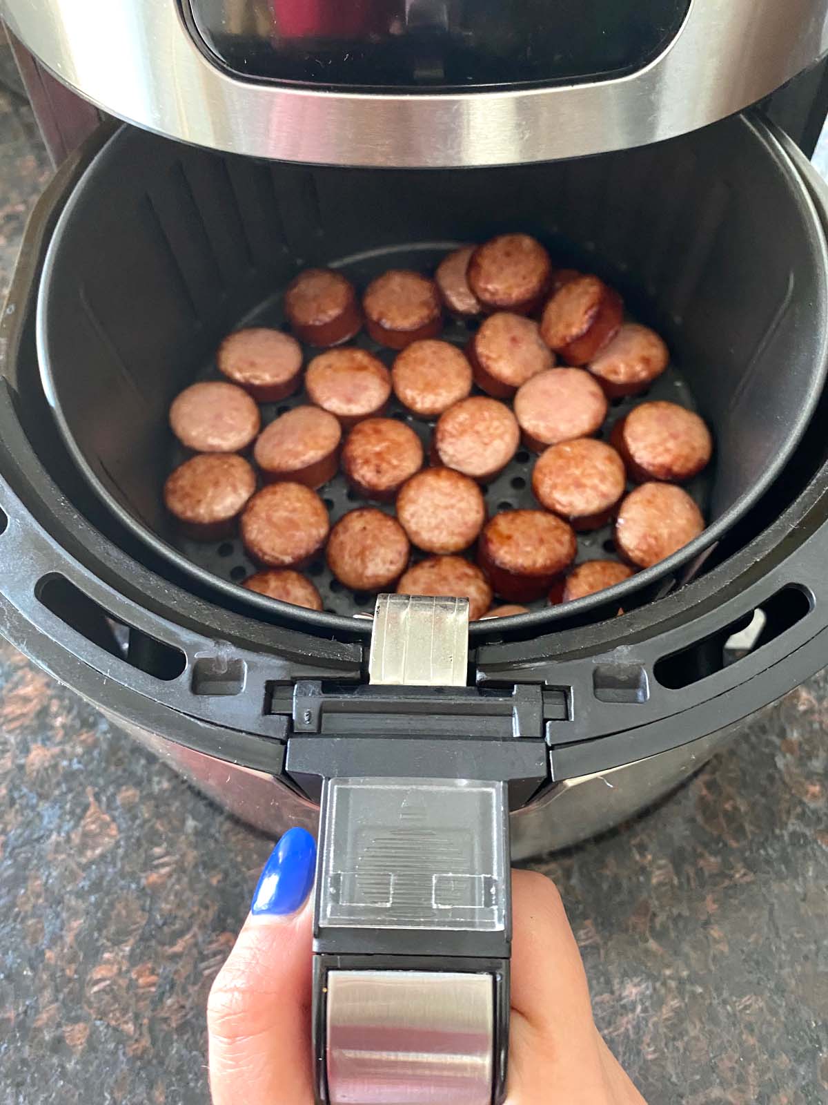 Air Fryer Kielbasa Polish Sausage – Melanie Cooks