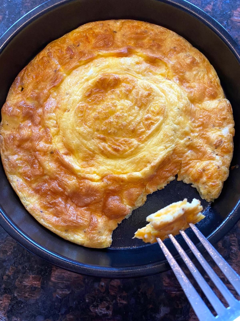 Air Fryer Egg Omelette