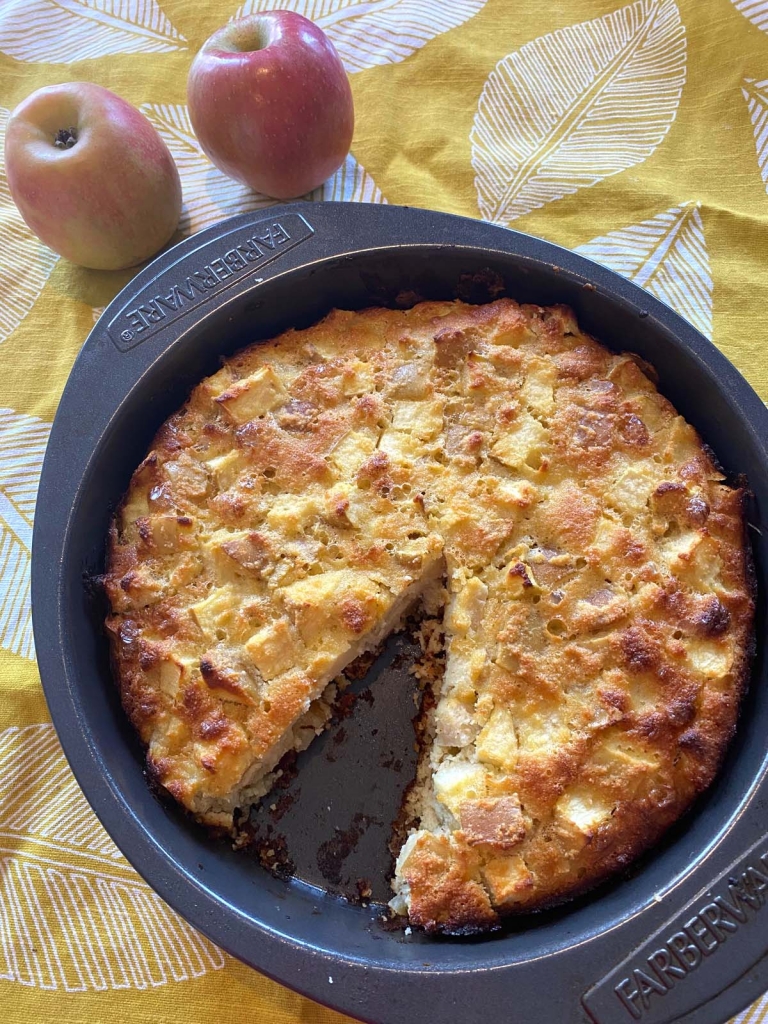 Gluten-Free Apple Cake Recipe With Almond Flour