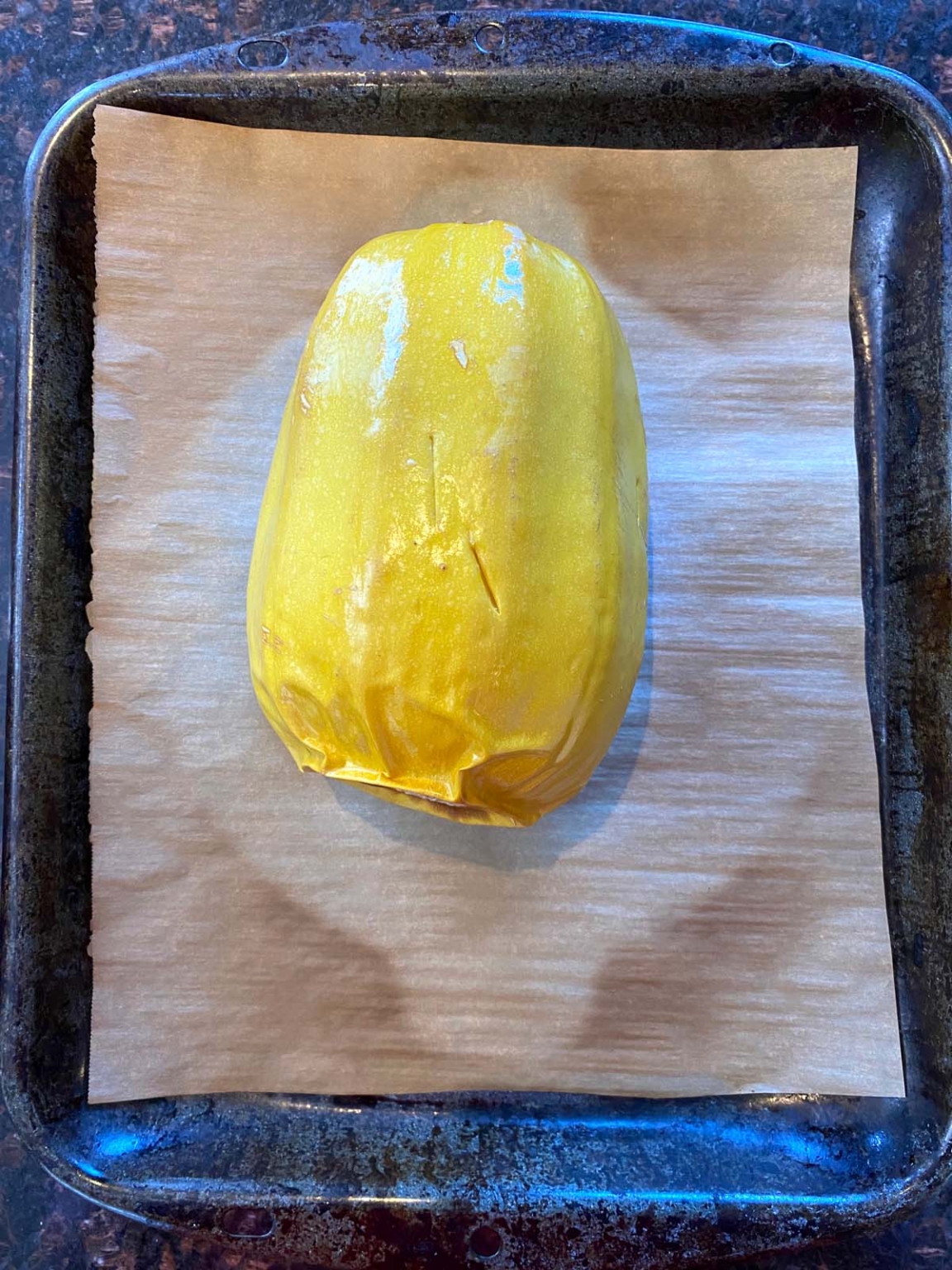 Baked Whole Spaghetti Squash – Melanie Cooks