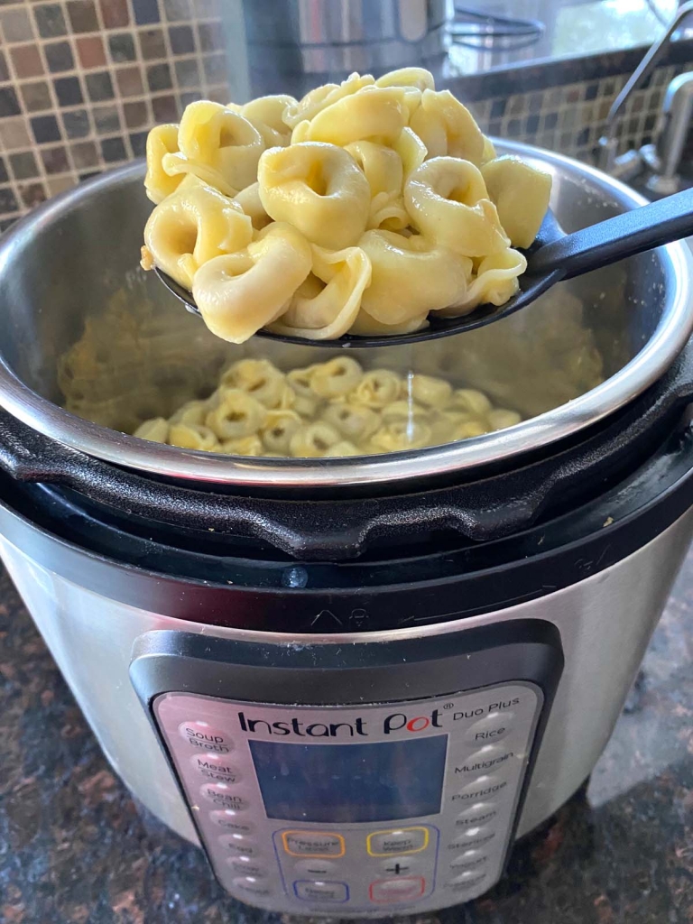 Instant Pot Dried Tortellini