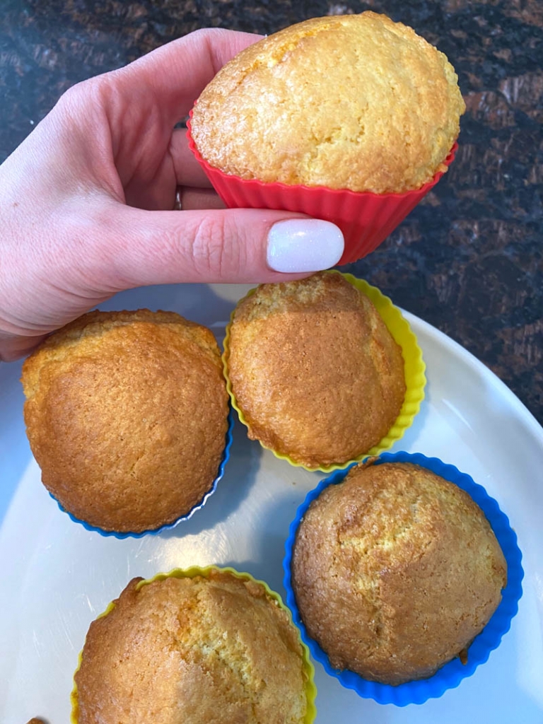 Air Fryer Cornbread Muffins From Jiffy Corn Muffin Mix