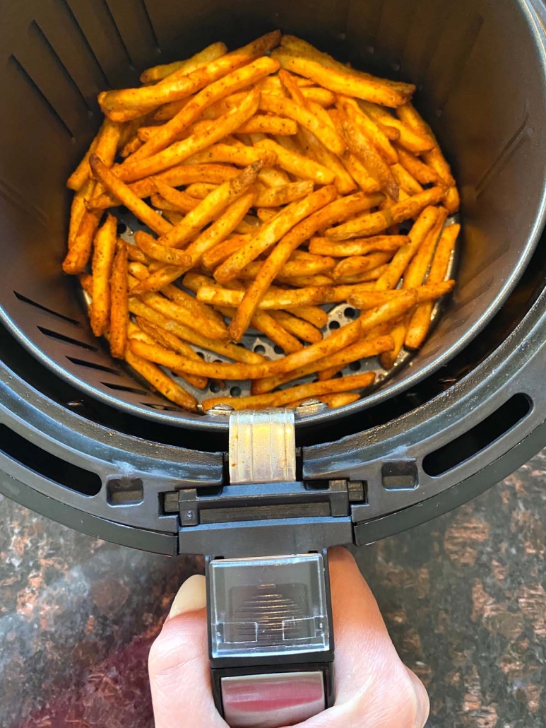 Checkers Frozen Famous Seasoned Fries In Air Fryer Melanie Cooks