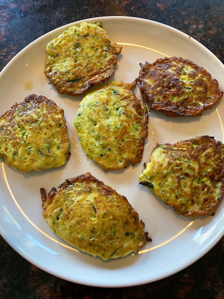 Healthy Zucchini Pancakes Recipe