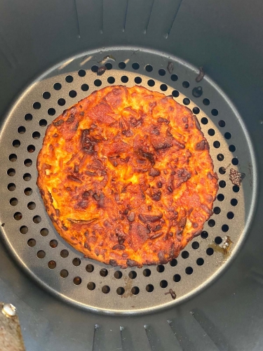 Air Fryer Frozen Red Baron Deep Dish Pizza