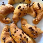 Chocolate Croissants In Air Fryer Made With Crescent Rolls