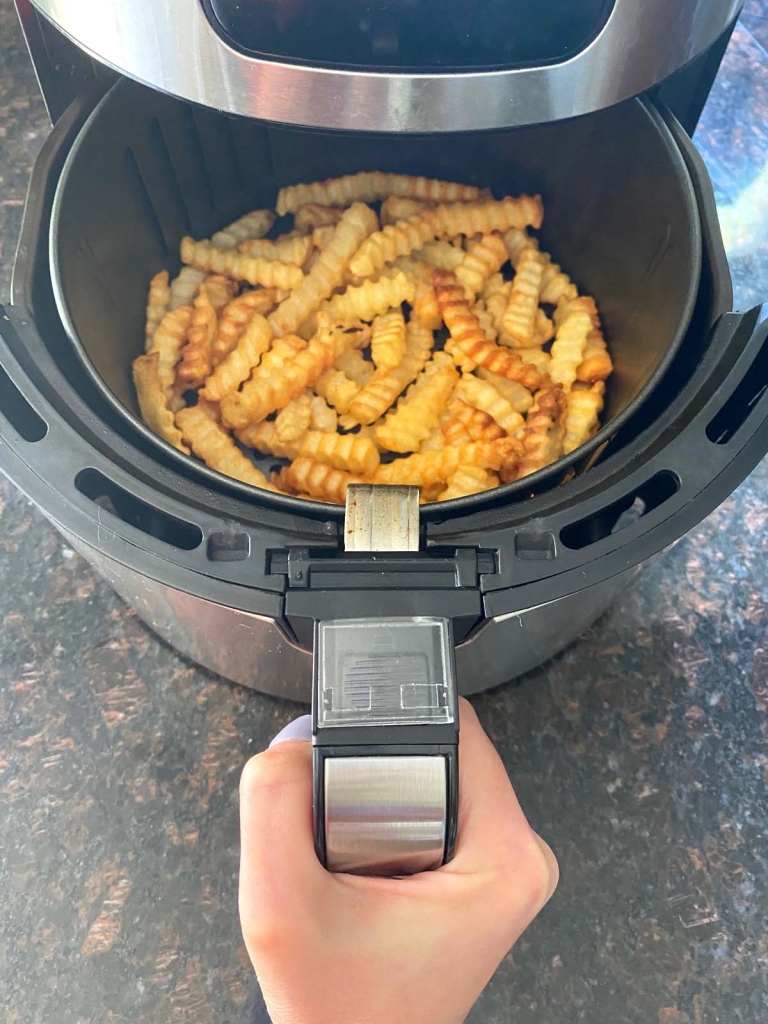 Frozen Crinkle Cut Fries In Air Fryer Melanie Cooks