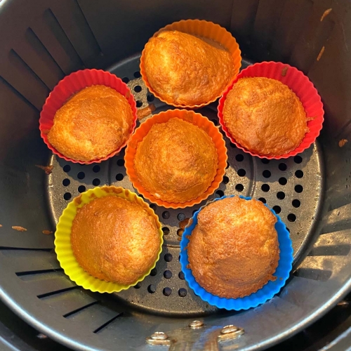 Cake Mix Muffins In The Air Fryer Melanie Cooks
